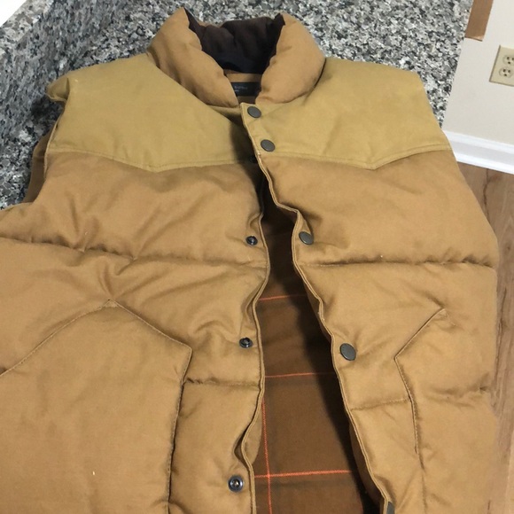 Rag & Bone Field Tan Padded Vest - Picture 3 of 6